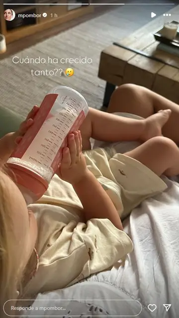 Matilda, la hija mayor de Marta Pombo y Luis Zamalloa Matilda, la hija mayor de Marta Pombo y Luis Zamalloa