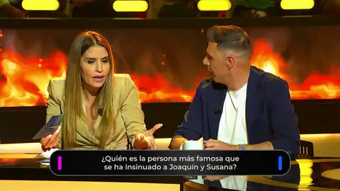 Susana Saborido deja sin palabras a Joaquín sobre un famoso que se le insinúo: “No te lo puedo decir, porque encima hay rivalidad” Susana Saborido deja sin palabras a Joaquín sobre un famoso que se le insinúo: “No te lo puedo decir, porque encima hay rivalidad”