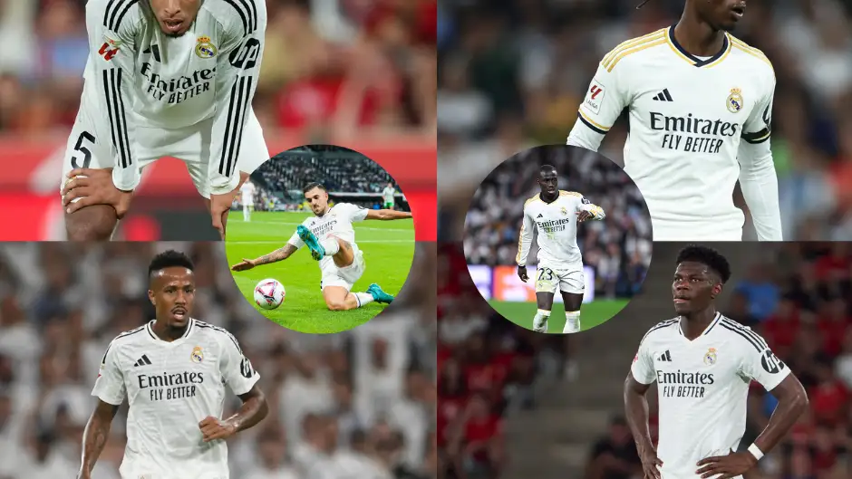 Jugadores lesionados del Real Madrid