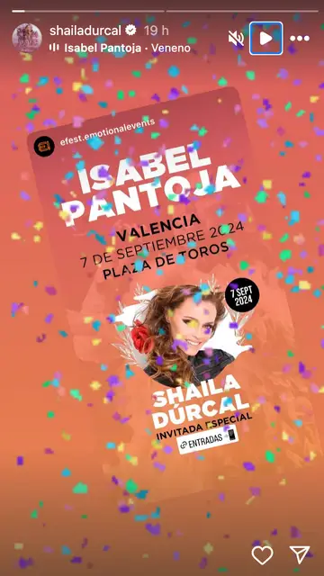 Shaila Dúrcal e Isabel Pantoja, juntas en concierto Shaila Dúrcal e Isabel Pantoja, juntas en concierto