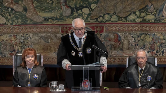 Intervención del magistrado y presidente del Tribunal Constitucional, Cándido Conde-Pumpido Intervención del magistrado y presidente del Tribunal Constitucional, Cándido Conde-Pumpido