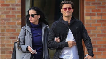 Katy Perry y Orlando Bloom en 2016