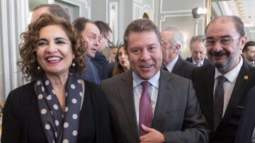 Page, Lambán, Asturias y Extremadura liderarán las críticas al cupo catalán dentro del Comité Federal del PSOE