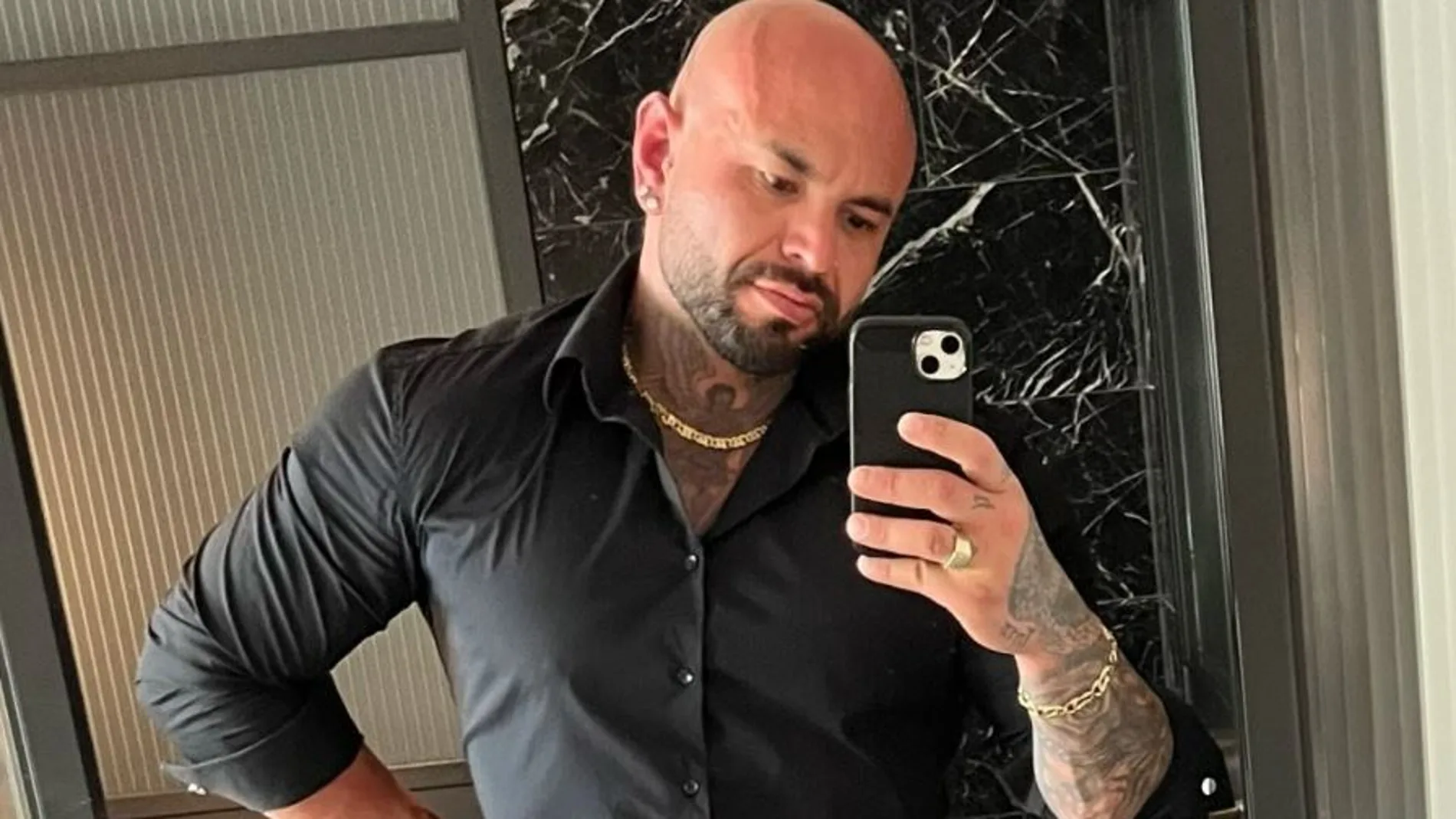 El culturista Giuliano Pirone en una imagen de su cuenta de Facebook El culturista Giuliano Pirone en una imagen de su cuenta de Facebook