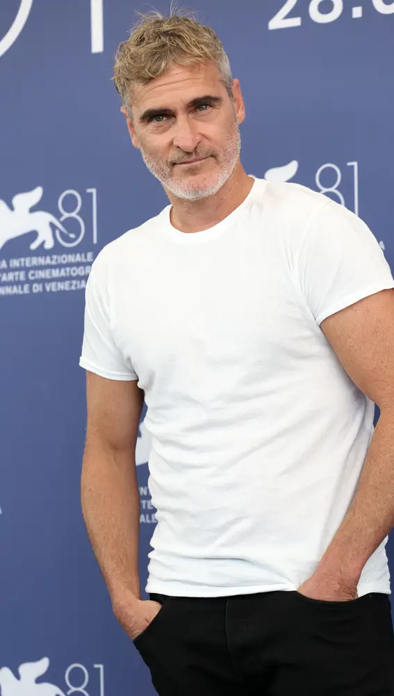 Joaquin Phoenix en el Festival de Venecia presentando Joker: folie à deux Joaquin Phoenix en el Festival de Venecia presentando Joker: folie à deux