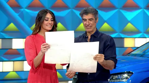 Jorge Fernández y Laura Moure, fascinados con el regalo que han recibido Jorge Fernández y Laura Moure, fascinados con el regalo que han recibido