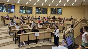 Imagen de archivo de las oposiciones de docentes en Extremadura. Imagen de archivo de las oposiciones de docentes en Extremadura.