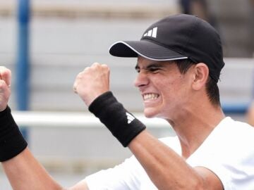 Rafa Jódar celebra su victoria en la final del US Open Júnior