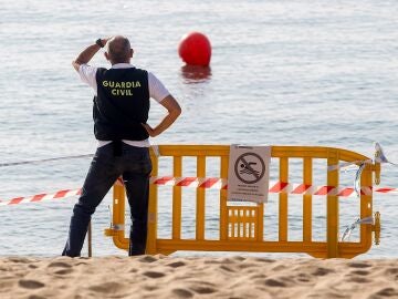 magen de archivo de la playa del Cristall de Badalona (Barcelona) donde este sábado se ha encontrado el cuerpo sin vida de una persona.