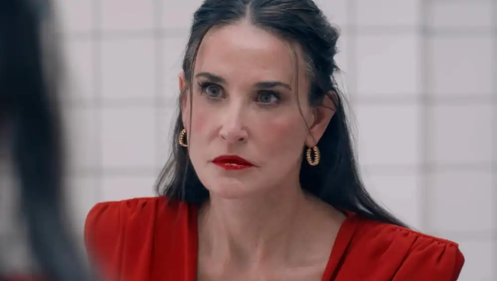 Demi Moore en The Substance Demi Moore en The Substance