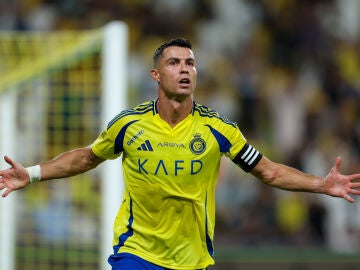 Cristiano Ronaldo celebra un gol con el Al Nassr en la presente temporada