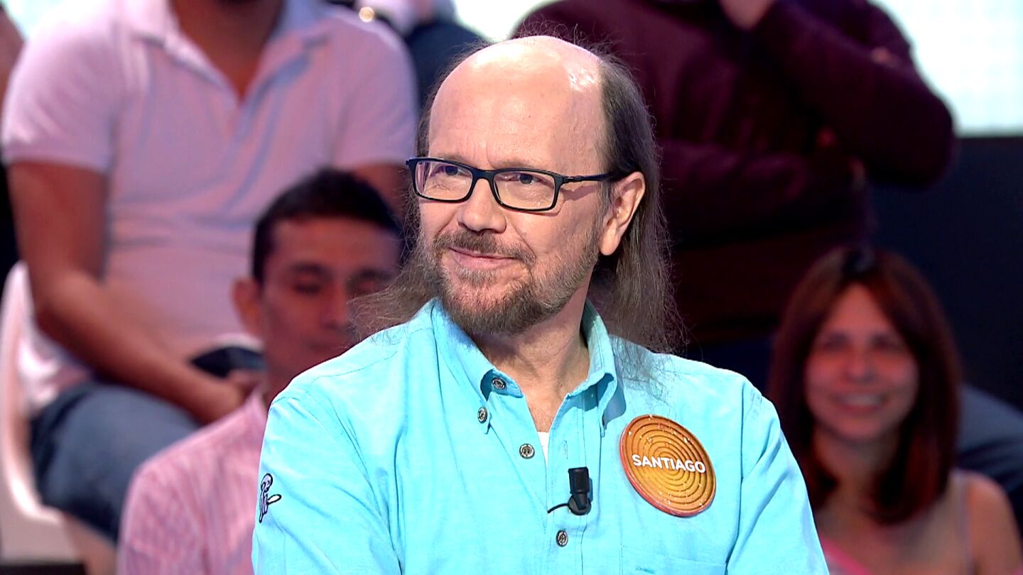 Santiago Segura en el Torneo mil programas de Pasapalabra