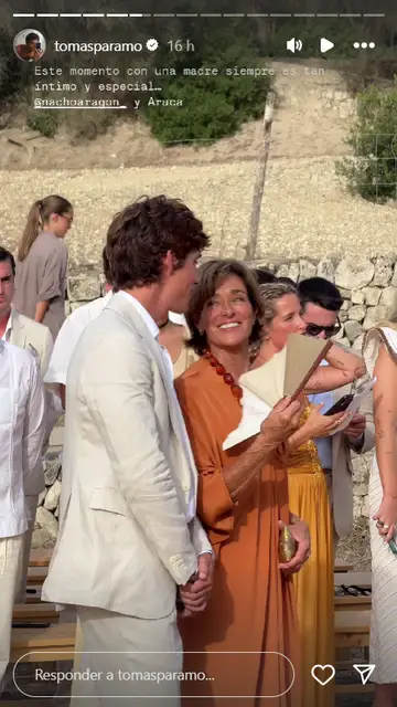 Nacho Aragón y su madre, Aruca Fernández-Vega Nacho Aragón y su madre, Aruca Fernández-Vega