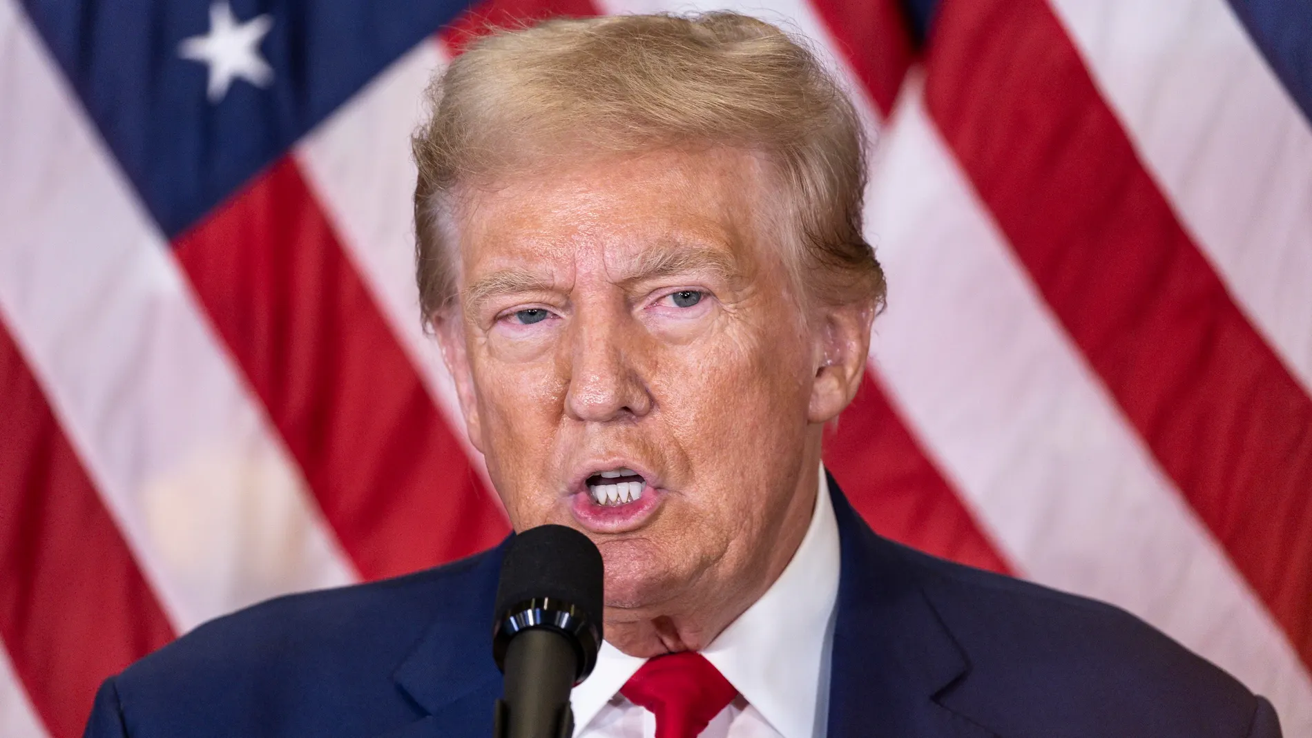 Imagen de archivo del expresidente del Gobierno, Donald Trump Imagen de archivo del expresidente del Gobierno, Donald Trump