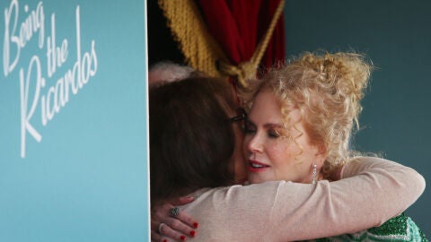 Nicole Kidman y su madre en 2021