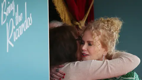Nicole Kidman y su madre en 2021 Nicole Kidman y su madre en 2021