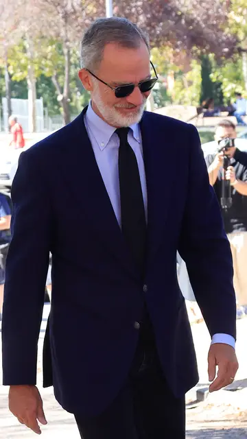 El rey Felipe en el último adiós a Juan Gómez-Acebo en Madrid El rey Felipe en el último adiós a Juan Gómez-Acebo en Madrid