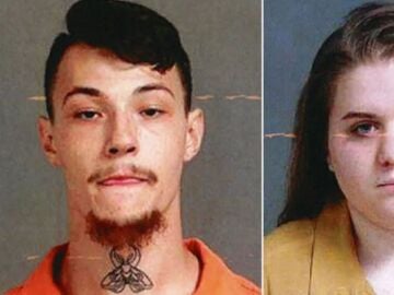 Imagen de James Shirah, de 22 años, y de Savanah Collier, de 21 años.