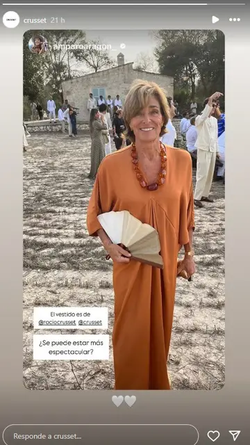Aruca Fernández-Vega, la madrina de la boda de Nacho Aragón y Bea Gimeno Aruca Fernández-Vega, la madrina de la boda de Nacho Aragón y Bea Gimeno
