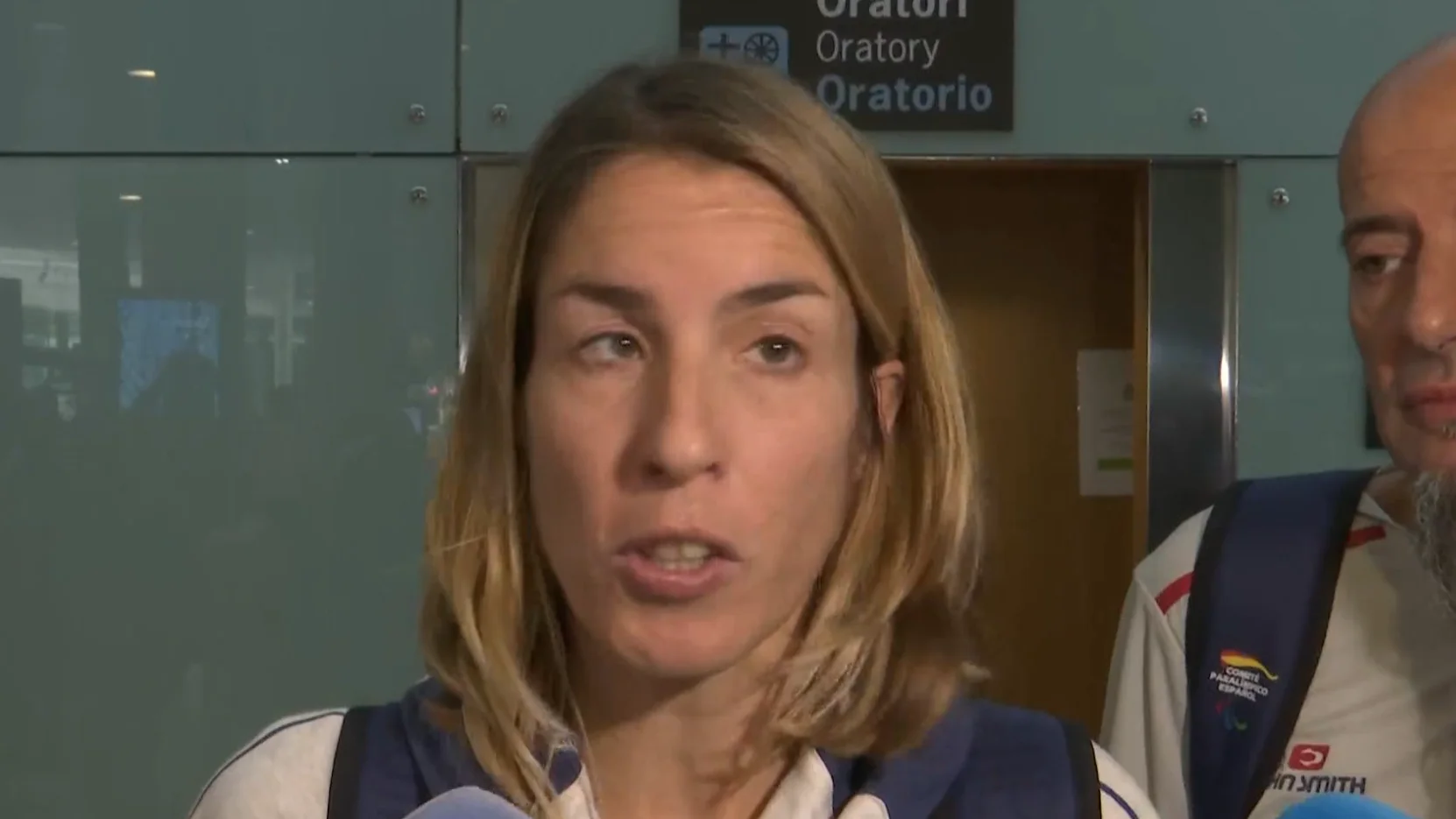 La atleta paralímpica Elena Congost La atleta paralímpica Elena Congost