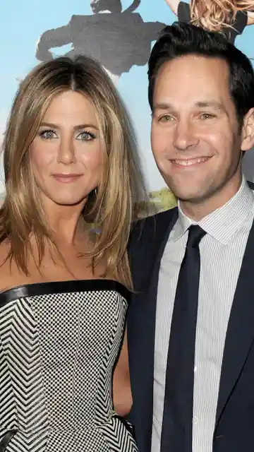 Jennifer Aniston y Paul Rudd en 2012 Jennifer Aniston y Paul Rudd en 2012