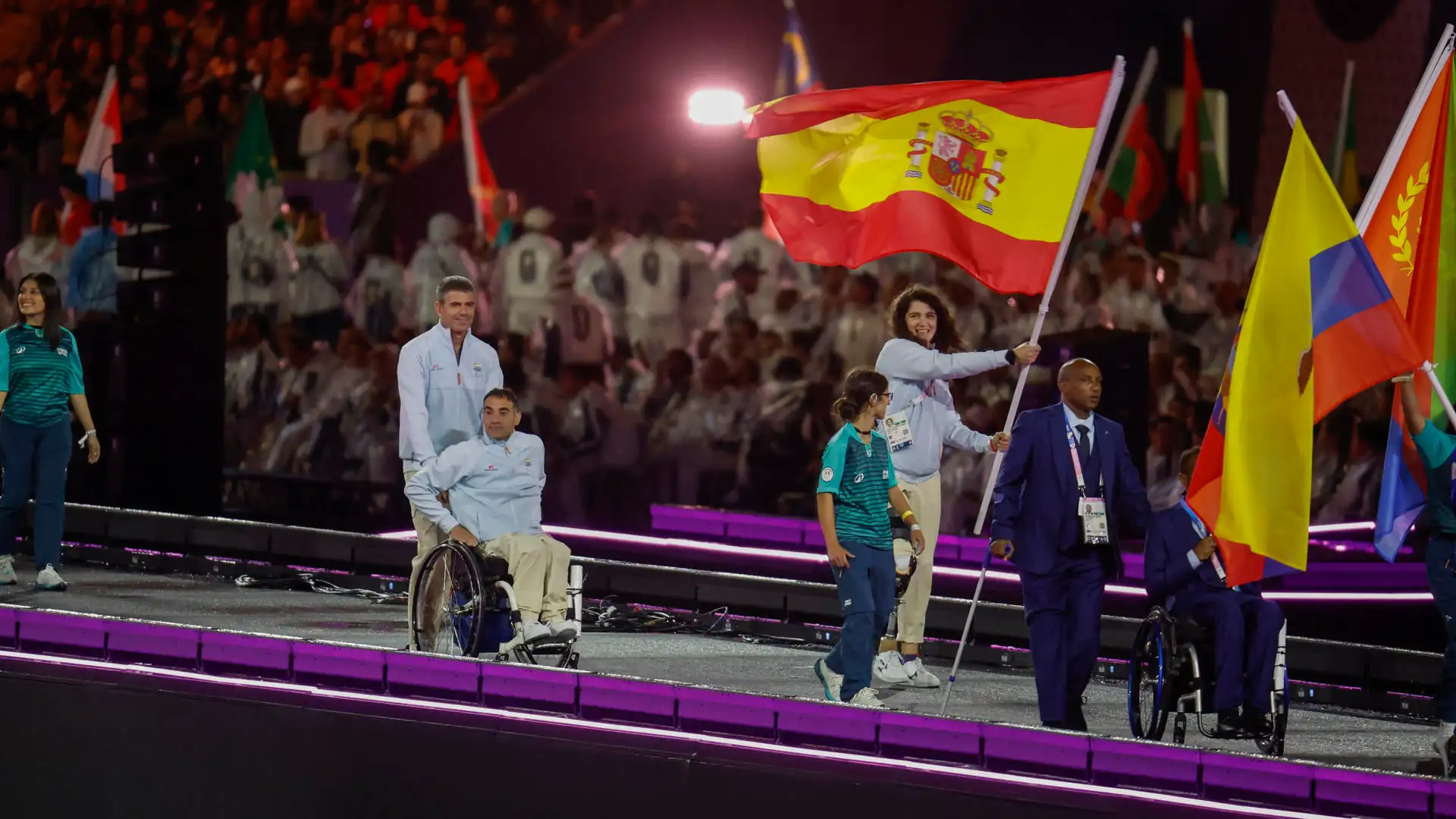 Acto de clausura de los Juegos Paralímpicos París 2024 Acto de clausura de los Juegos Paralímpicos París 2024