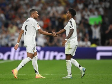 Rodrygo Goes y Mbappé en el Real Madrid-Betis