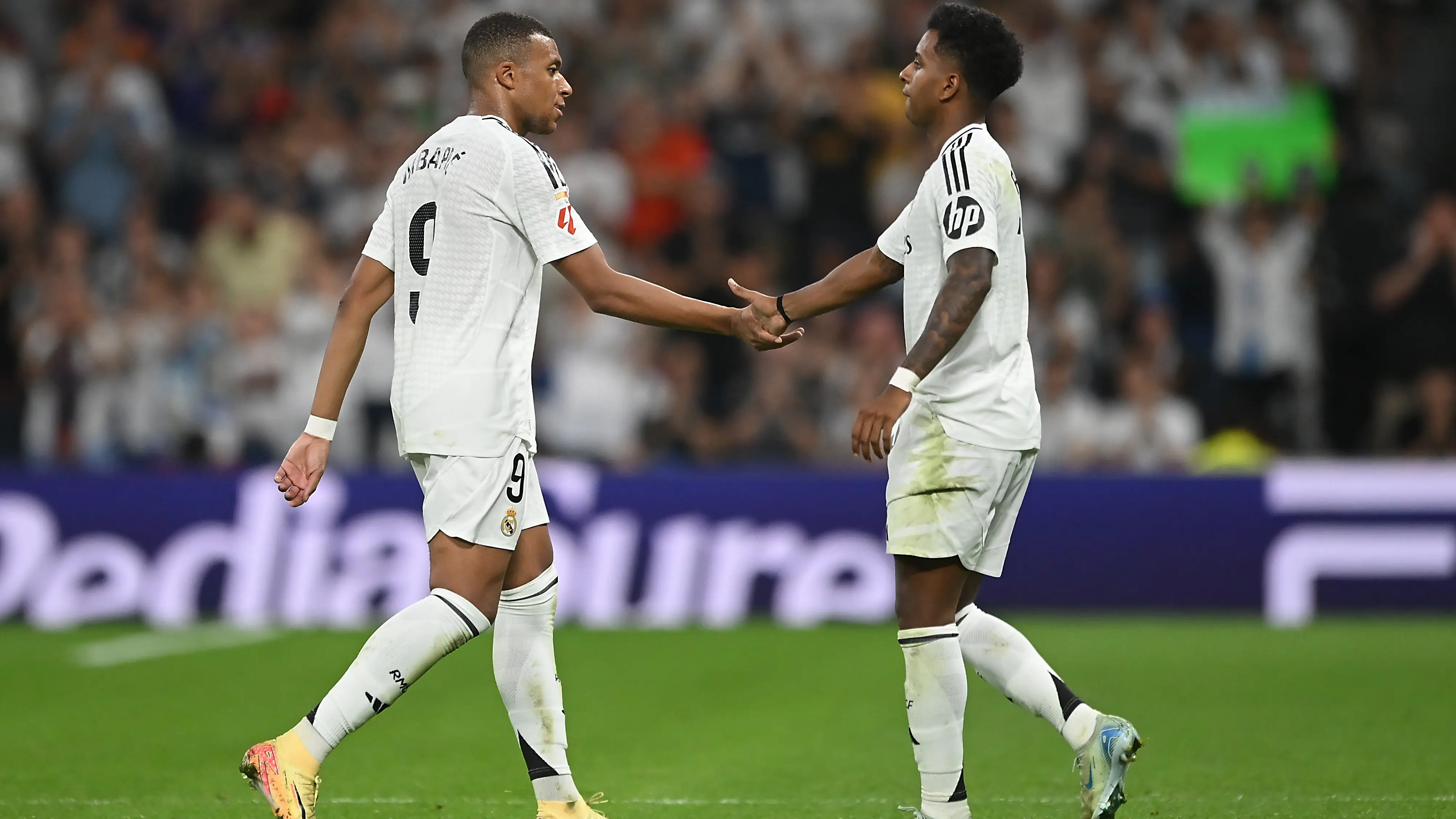 Rodrygo Goes y Mbapp&eacute; en el Real Madrid-Betis