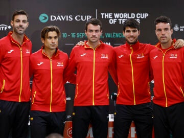 El equipo español de tenis para la fase de clasificación a las finales de la Copa Davis 2024