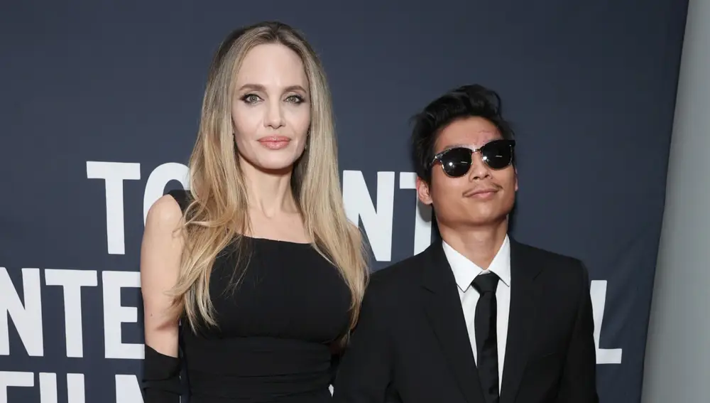 Angelina Jolie y su hijo Pax en el Festival de Cine de Toronto Angelina Jolie y su hijo Pax en el Festival de Cine de Toronto