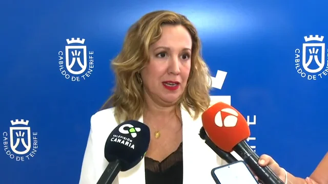 Rosa D&aacute;vila, presidenta del cabildo de Tenerife: "No podemos ser un campo de refugiados para menores migrantes"