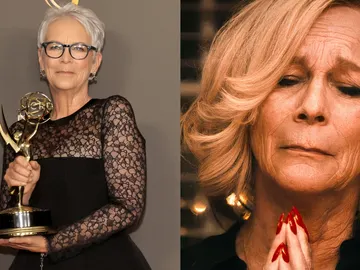 Jamie Lee Curtis gana su primer Emmy Jamie Lee Curtis gana su primer Emmy