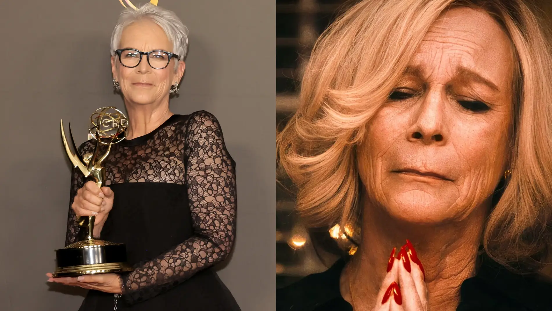 Jamie Lee Curtis gana su primer Emmy Jamie Lee Curtis gana su primer Emmy