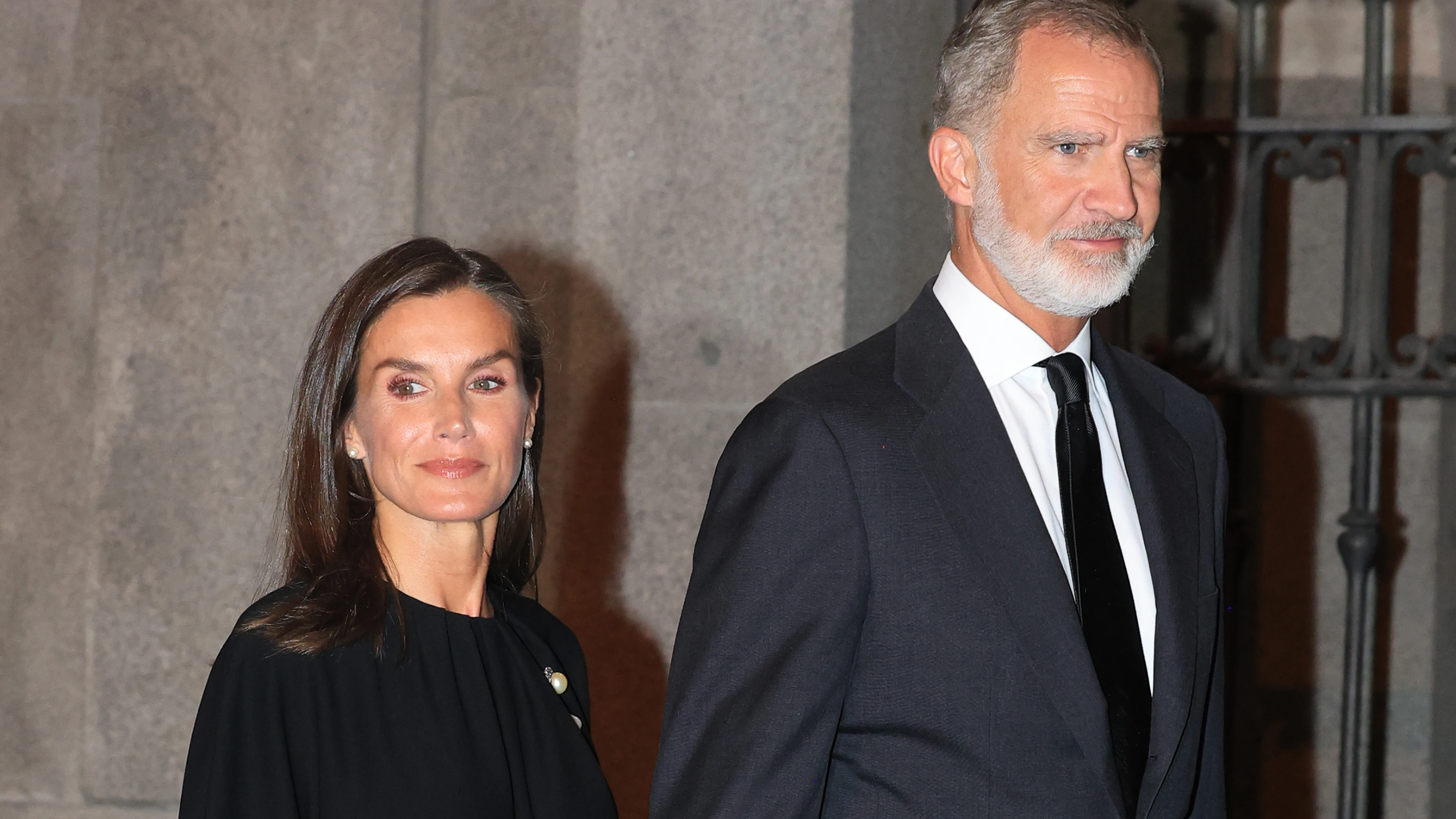 Los reyes Felipe y Letizia en el funeral de Alejandro Fern&aacute;ndez de Araoz y Mara&ntilde;&oacute;n
