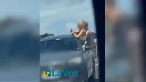 El vídeo de la nueva temeridad al volante en Lanzarote El vídeo de la nueva temeridad al volante en Lanzarote