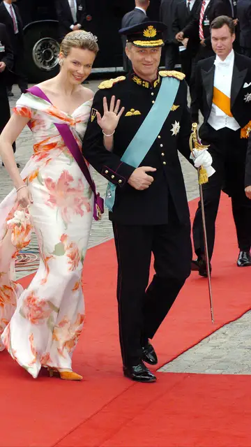 Matilde y Felipe de Bélgica en la boda de Federico de Dinamarca Matilde y Felipe de Bélgica en la boda de Federico de Dinamarca