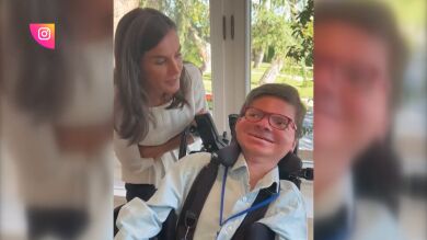 Andrés Marcio, el joven que emocionó a Letizia hace 9 años: 