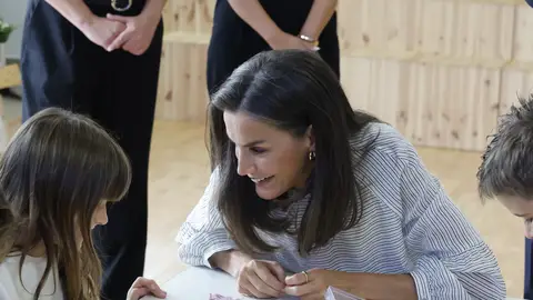 La reina Letizia en la apertura del Curso Escolar La reina Letizia en la apertura del Curso Escolar