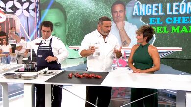 El espectáculo de Ángel León, el chef del mar: magia con alimentos sostenibles