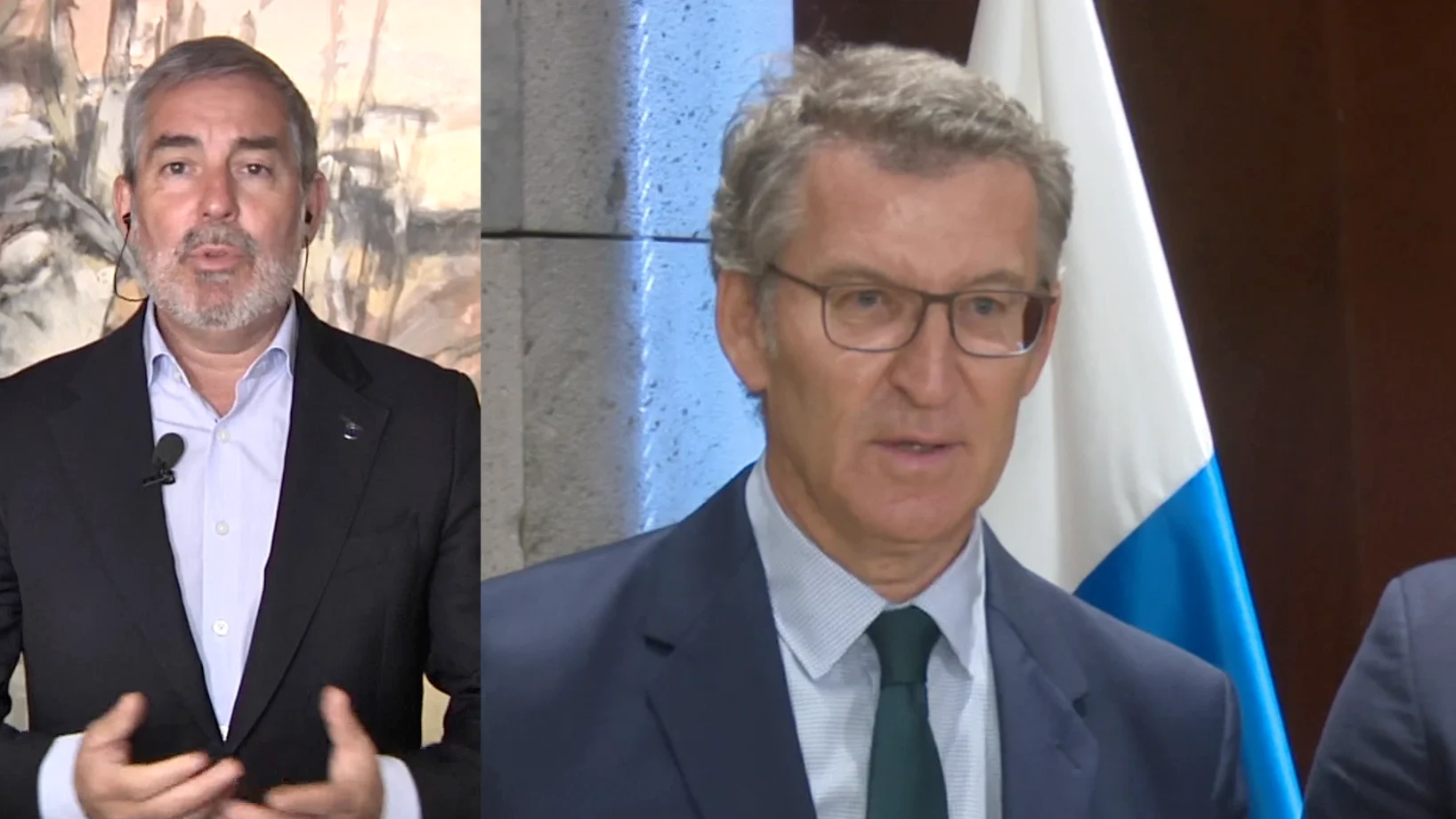 Víctor Clavijo en Espejo Público. Víctor Clavijo en Espejo Público.