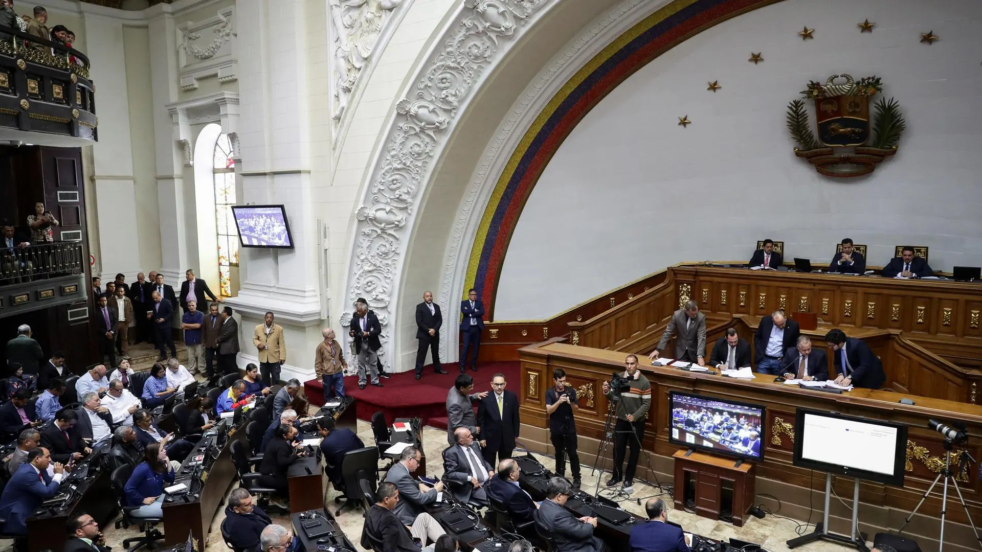 El Parlamento venezolano El Parlamento venezolano