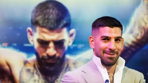 Ilia Topuria, en una imagen de archivo Ilia Topuria, en una imagen de archivo