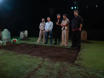 Pablo Motos le ha ido a visitar junto a los invitados y le ha dado la opción de salir, pero el youtuber ha dejado clara su voluntad de continuar con el reto. Pablo Motos le ha ido a visitar junto a los invitados y le ha dado la opción de salir, pero el youtuber ha dejado clara su voluntad de continuar con el reto.