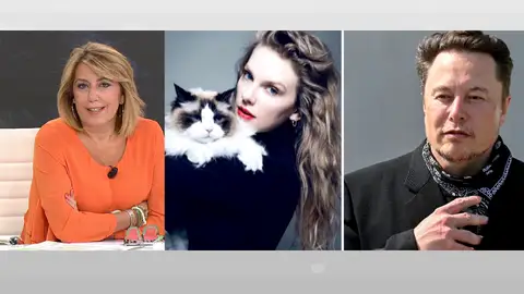 Susanna Díaz, Taylor Swift y Elon Musk Susanna Díaz, Taylor Swift y Elon Musk