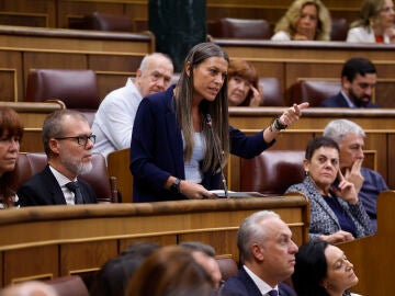 La portavoz de JxCat Míriam Noguera en el Congreso