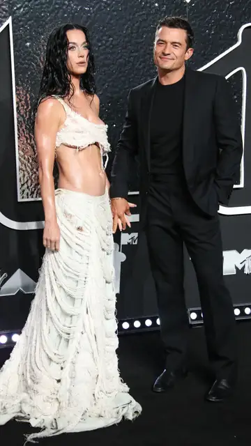 Orlando Bloom y Katy Perry, en los MTV Video Music Awards Orlando Bloom y Katy Perry, en los MTV Video Music Awards