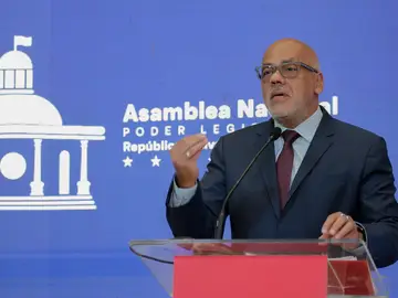 El presidente de la Asamblea Nacional de Venezuela, Jorge Rodríguez. El presidente de la Asamblea Nacional de Venezuela, Jorge Rodríguez.