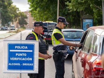 Control de la Policía Local de Cartagena (Murcia)