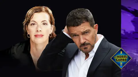 Antonio Banderas y Marta Ribera en El Hormiguero Antonio Banderas y Marta Ribera en El Hormiguero