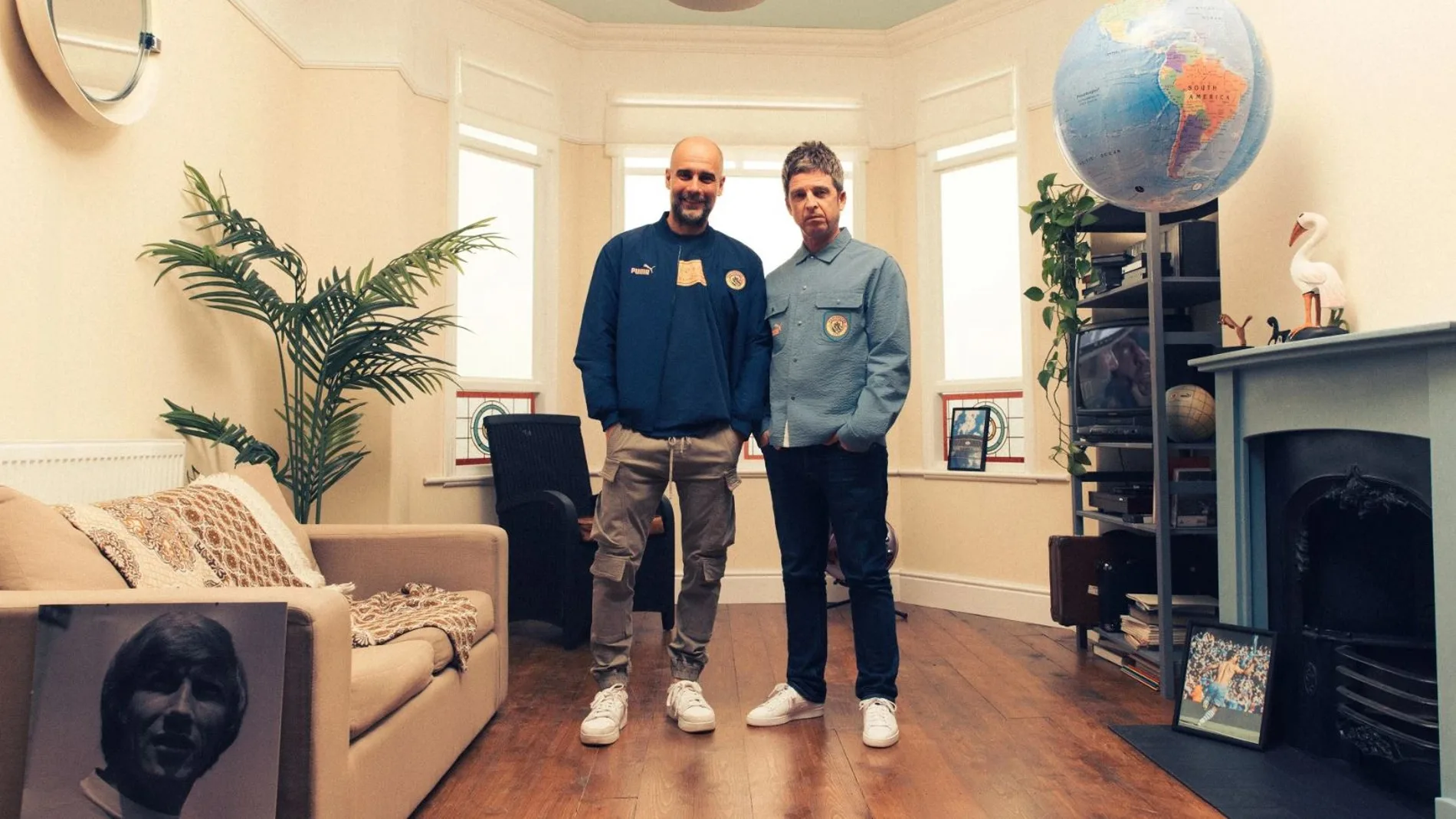 Pep Guardiola y Noel Gallagher Pep Guardiola y Noel Gallagher